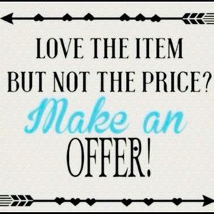 💕I will work with you on prices💕